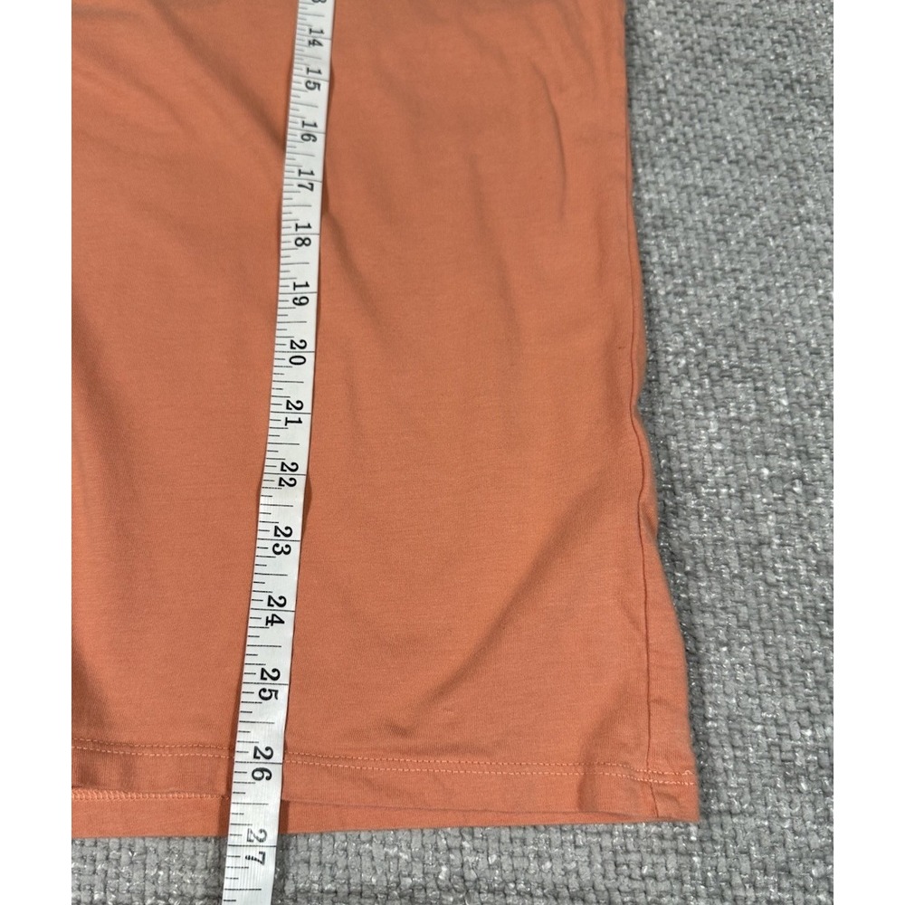Patagonia‎ Shirt Mens Small Orange Fitz Roy Scope Organic Cotton Regular Fit - Picture 5 of 7